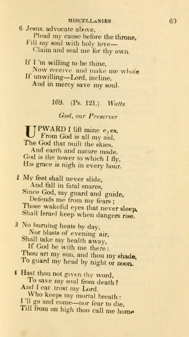 The Choice: in two parts; Part I, containing Psalms and hymns, Part II, containing spiritual songs; designed for public and private worship (6th ed.) page 474