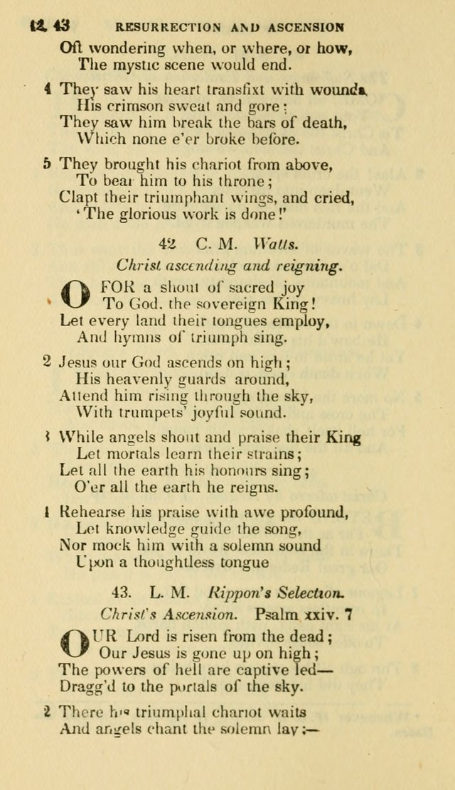 The Choice: in two parts; Part I, containing Psalms and hymns, Part II, containing spiritual songs; designed for public and private worship (6th ed.) page 49