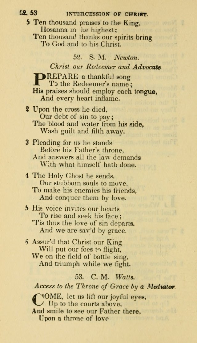 The Choice: in two parts; Part I, containing Psalms and hymns, Part II, containing spiritual songs; designed for public and private worship (6th ed.) page 55