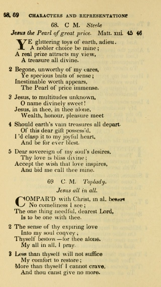 The Choice: in two parts; Part I, containing Psalms and hymns, Part II, containing spiritual songs; designed for public and private worship (6th ed.) page 65