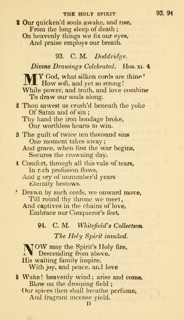 The Choice: in two parts; Part I, containing Psalms and hymns, Part II, containing spiritual songs; designed for public and private worship (6th ed.) page 78