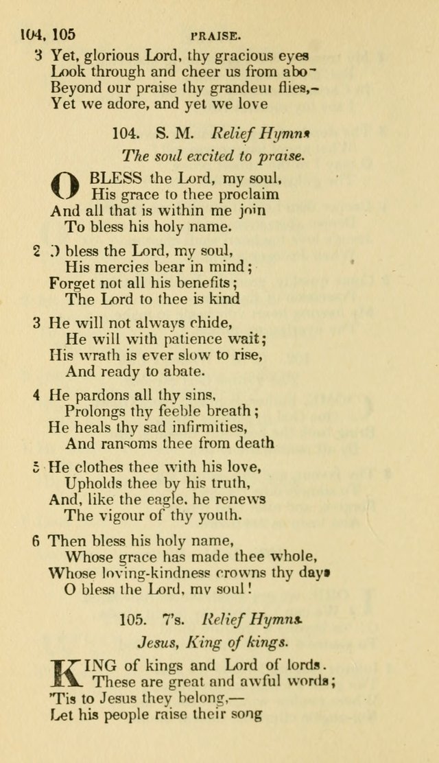 The Choice: in two parts; Part I, containing Psalms and hymns, Part II, containing spiritual songs; designed for public and private worship (6th ed.) page 83