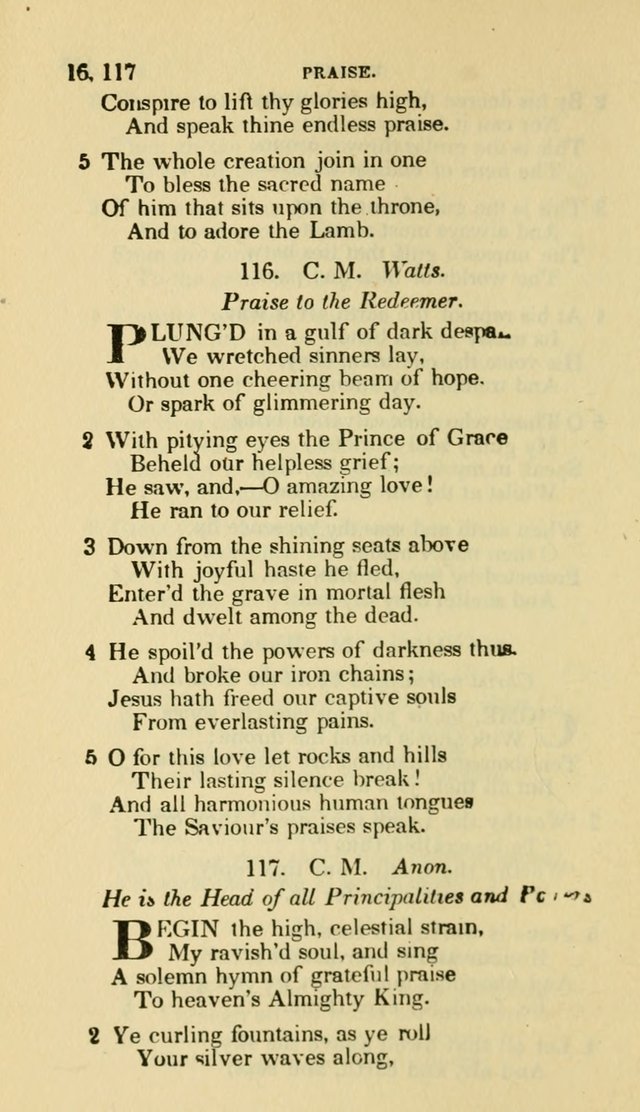 The Choice: in two parts; Part I, containing Psalms and hymns, Part II, containing spiritual songs; designed for public and private worship (6th ed.) page 89