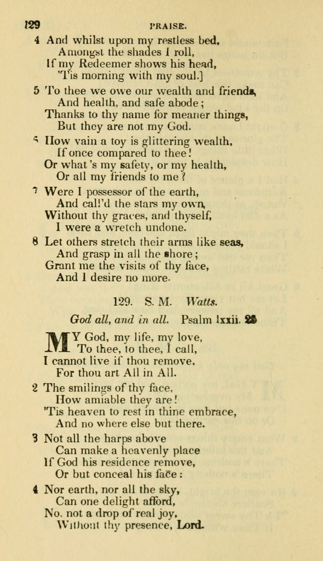 The Choice: in two parts; Part I, containing Psalms and hymns, Part II, containing spiritual songs; designed for public and private worship (6th ed.) page 97