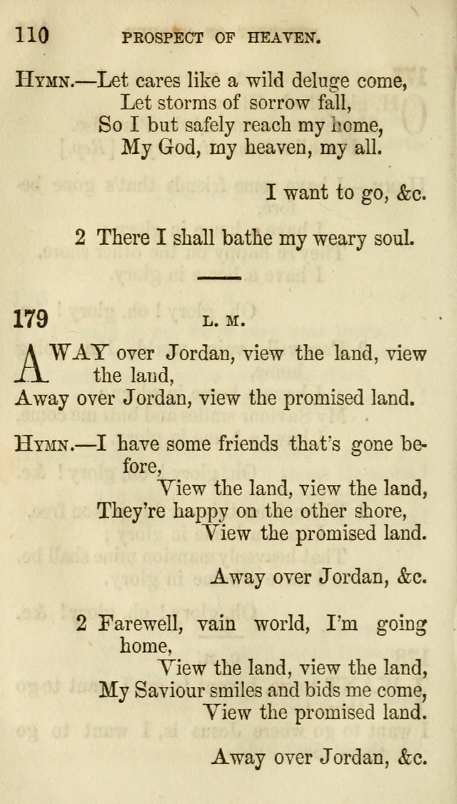 The Chorus: or, a collection of choruses and hymns, selected and original, adapted especially to the class-room, and to meetings for prayer and Christian conference (7th ed., Imp. and Enl.) page 110