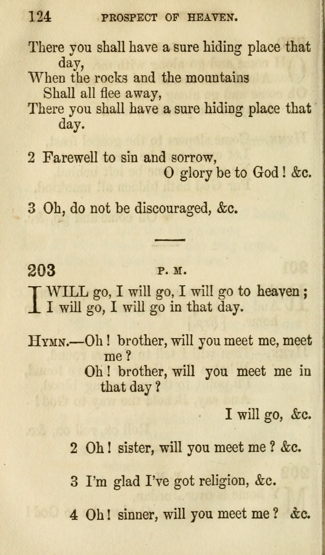 The Chorus: or, a collection of choruses and hymns, selected and original, adapted especially to the class-room, and to meetings for prayer and Christian conference (7th ed., Imp. and Enl.) page 124