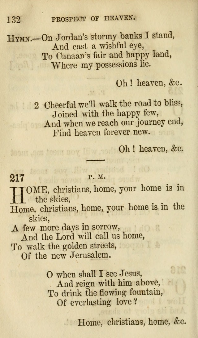 The Chorus: or, a collection of choruses and hymns, selected and original, adapted especially to the class-room, and to meetings for prayer and Christian conference (7th ed., Imp. and Enl.) page 132