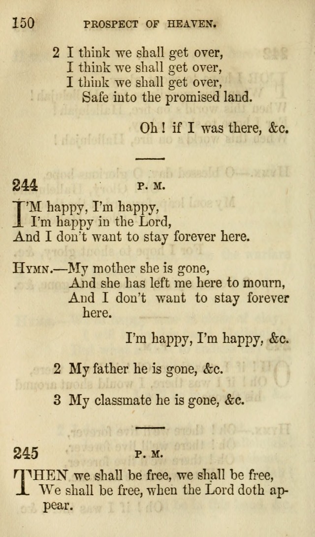 The Chorus: or, a collection of choruses and hymns, selected and original, adapted especially to the class-room, and to meetings for prayer and Christian conference (7th ed., Imp. and Enl.) page 150