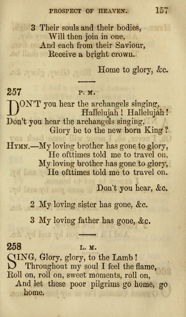 The Chorus: or, a collection of choruses and hymns, selected and original, adapted especially to the class-room, and to meetings for prayer and Christian conference (7th ed., Imp. and Enl.) page 157