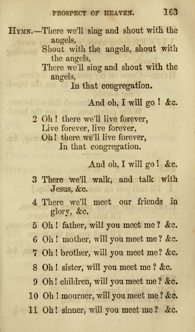 The Chorus: or, a collection of choruses and hymns, selected and original, adapted especially to the class-room, and to meetings for prayer and Christian conference (7th ed., Imp. and Enl.) page 163