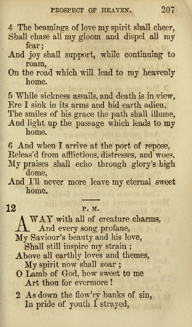 The Chorus: or, a collection of choruses and hymns, selected and original, adapted especially to the class-room, and to meetings for prayer and Christian conference (7th ed., Imp. and Enl.) page 207