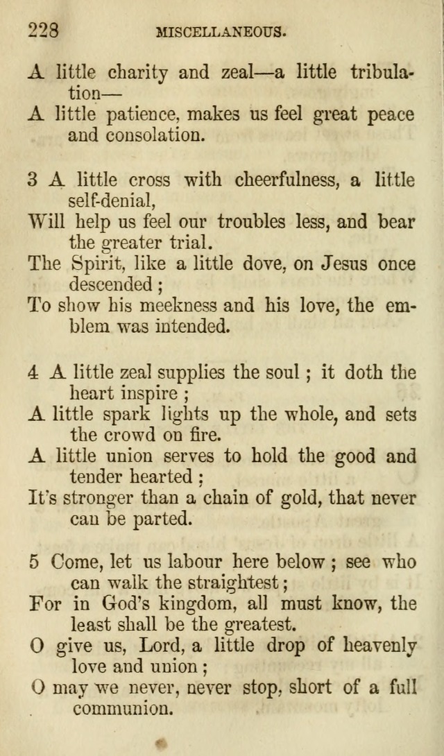 The Chorus: or, a collection of choruses and hymns, selected and original, adapted especially to the class-room, and to meetings for prayer and Christian conference (7th ed., Imp. and Enl.) page 228