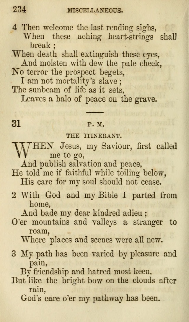 The Chorus: or, a collection of choruses and hymns, selected and original, adapted especially to the class-room, and to meetings for prayer and Christian conference (7th ed., Imp. and Enl.) page 234