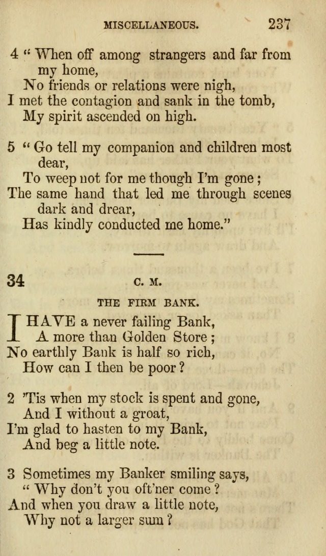 The Chorus: or, a collection of choruses and hymns, selected and original, adapted especially to the class-room, and to meetings for prayer and Christian conference (7th ed., Imp. and Enl.) page 237