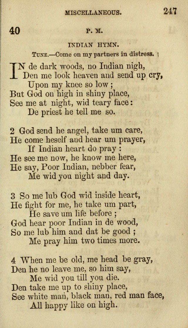 The Chorus: or, a collection of choruses and hymns, selected and original, adapted especially to the class-room, and to meetings for prayer and Christian conference (7th ed., Imp. and Enl.) page 247