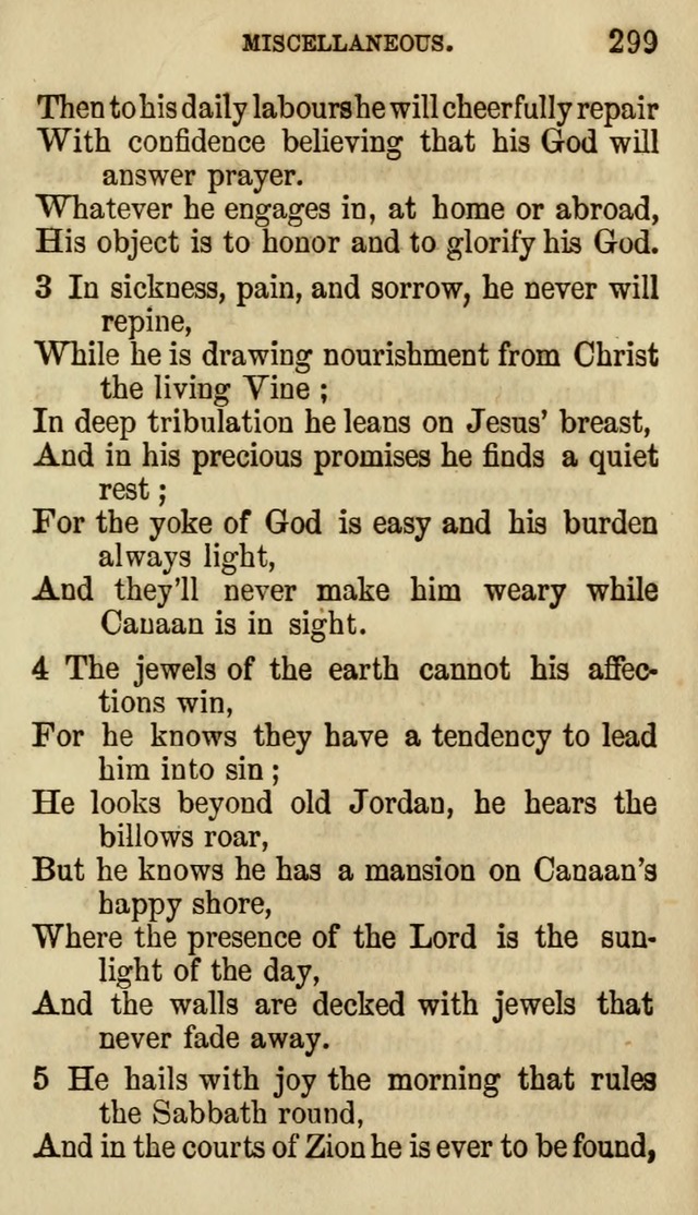 The Chorus: or, a collection of choruses and hymns, selected and original, adapted especially to the class-room, and to meetings for prayer and Christian conference (7th ed., Imp. and Enl.) page 299