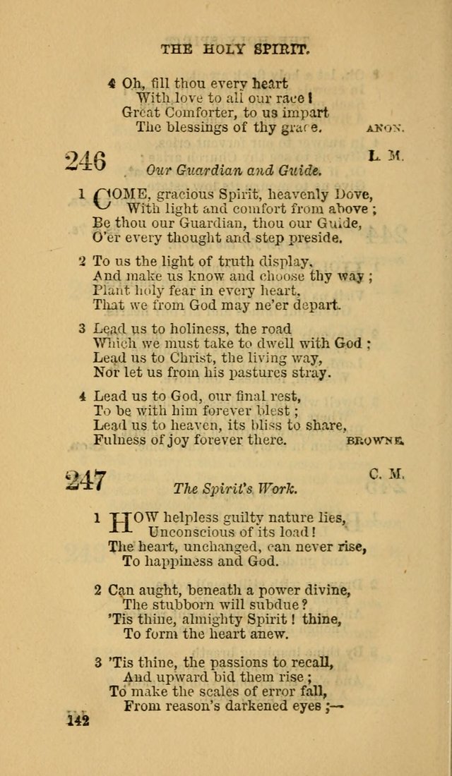 The Canadian Baptist Hymn Book page 142