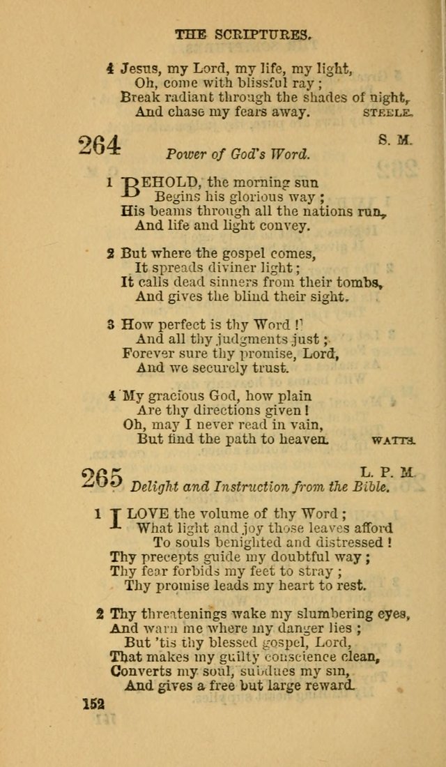 The Canadian Baptist Hymn Book page 152