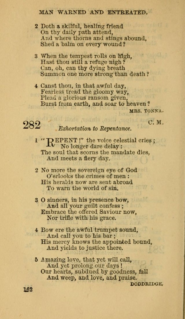 The Canadian Baptist Hymn Book page 162