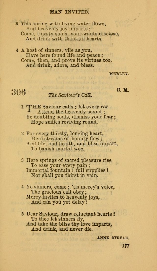 The Canadian Baptist Hymn Book page 177