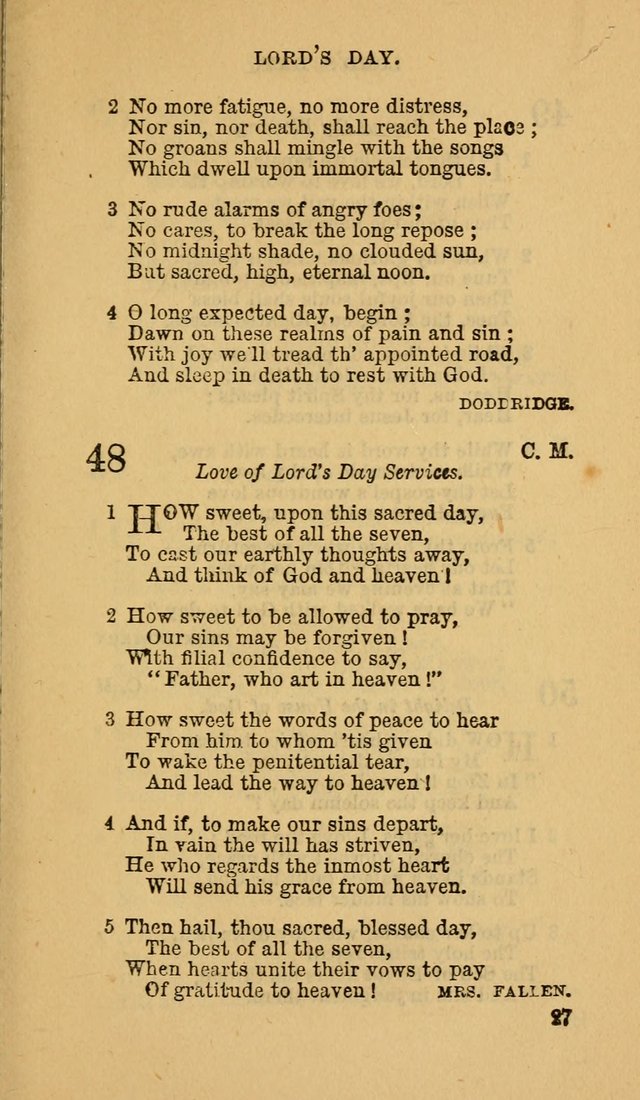 The Canadian Baptist Hymn Book page 27