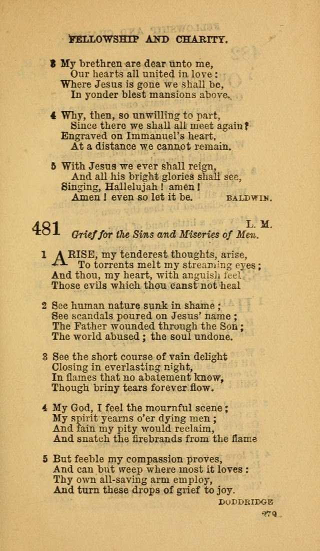 The Canadian Baptist Hymn Book page 279