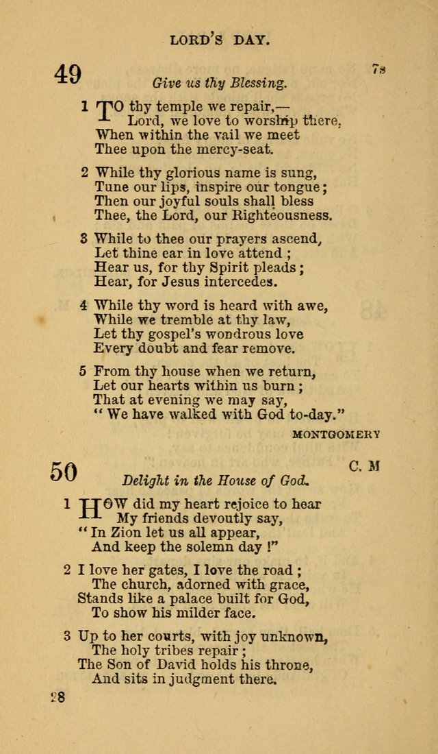 The Canadian Baptist Hymn Book page 28