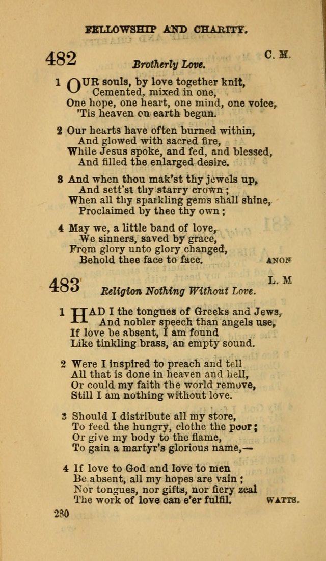 The Canadian Baptist Hymn Book page 280