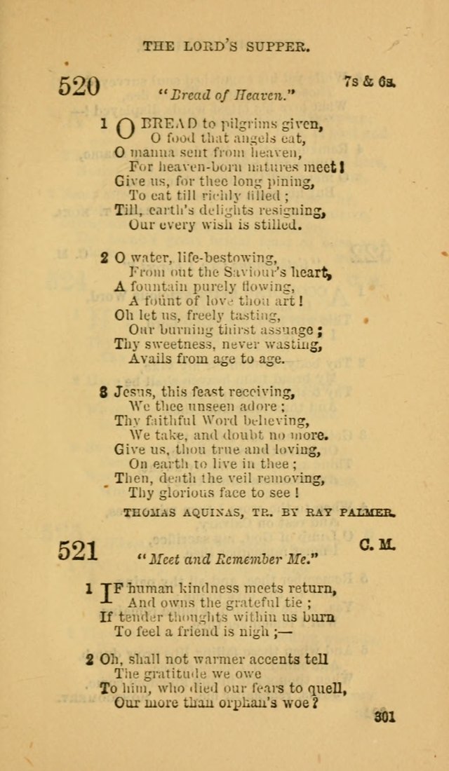 The Canadian Baptist Hymn Book page 301