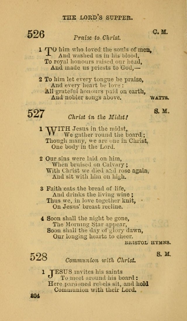 The Canadian Baptist Hymn Book page 304