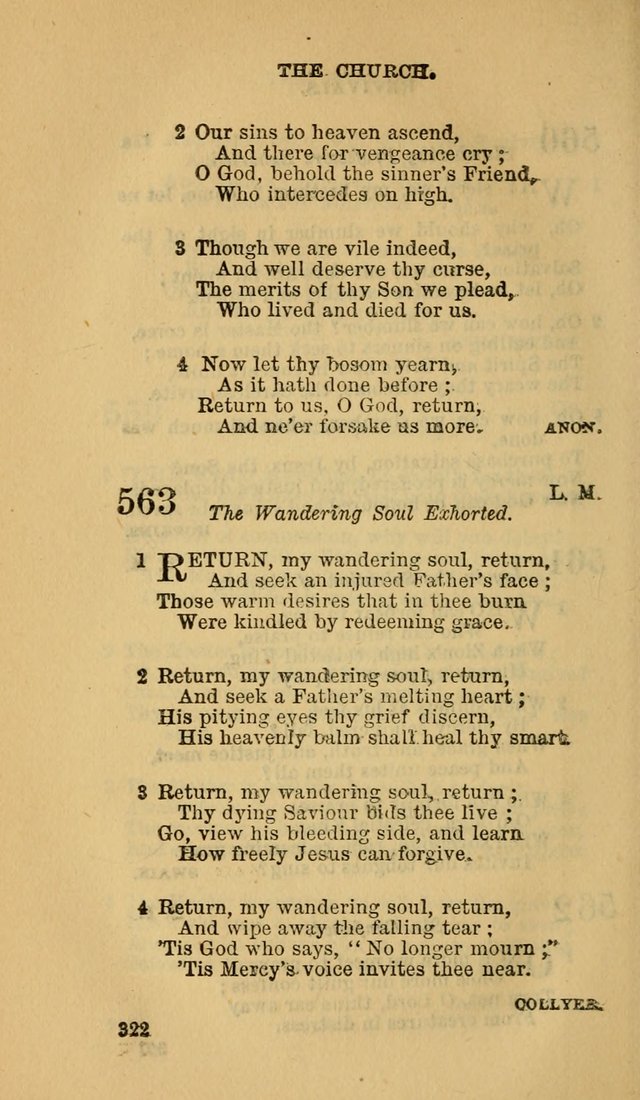 The Canadian Baptist Hymn Book page 322