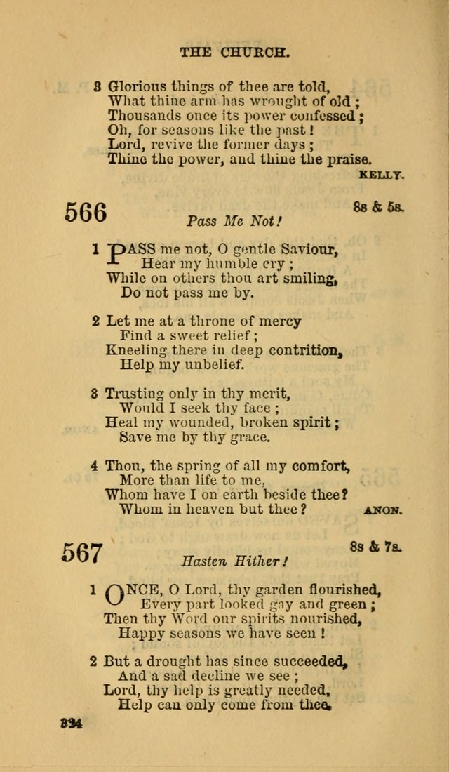 The Canadian Baptist Hymn Book page 324