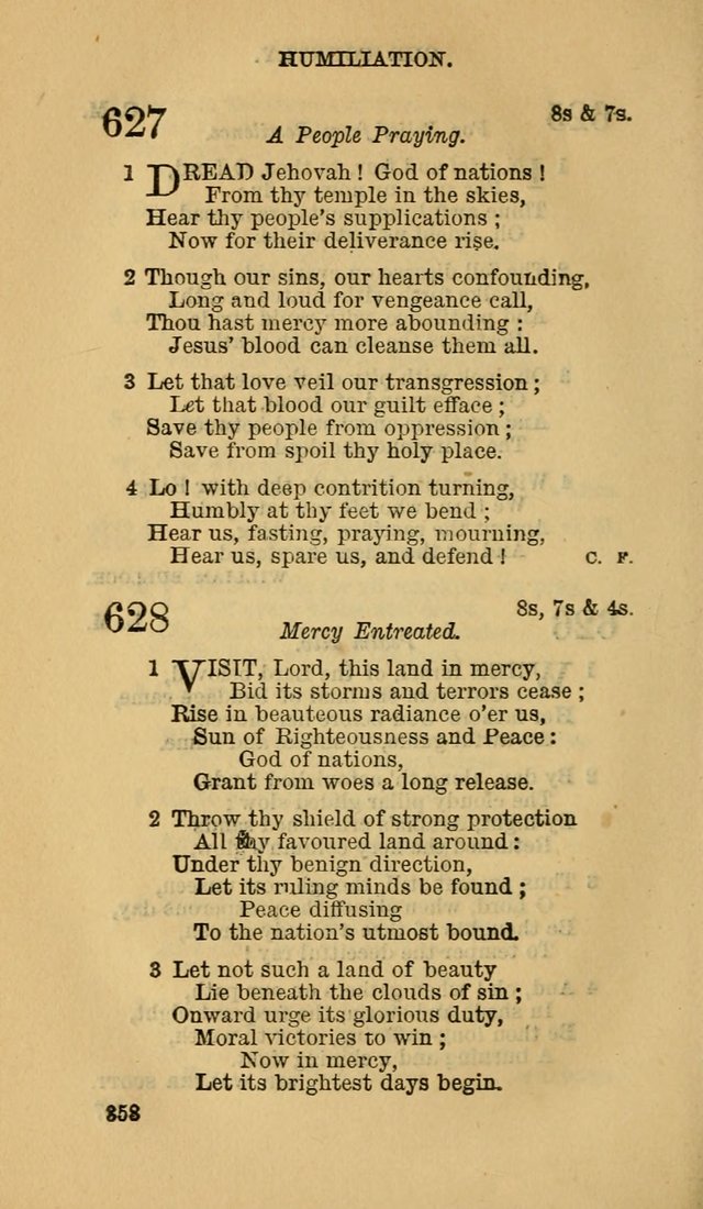 The Canadian Baptist Hymn Book page 358