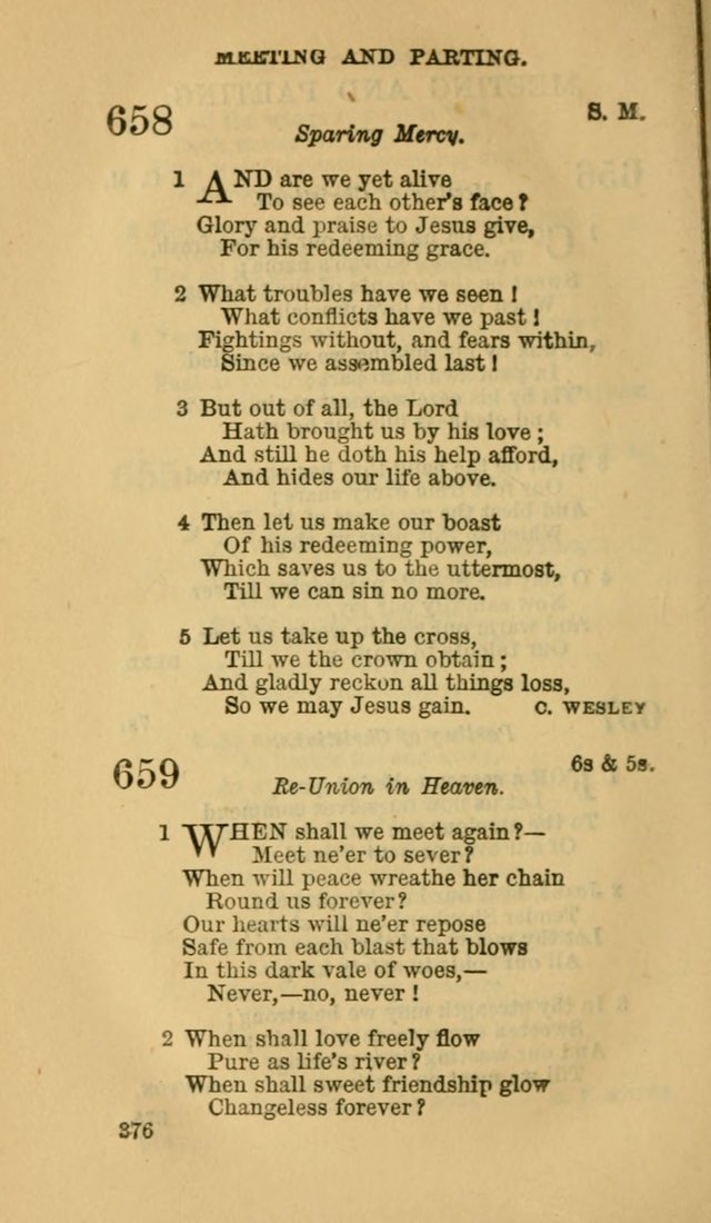 The Canadian Baptist Hymn Book page 376