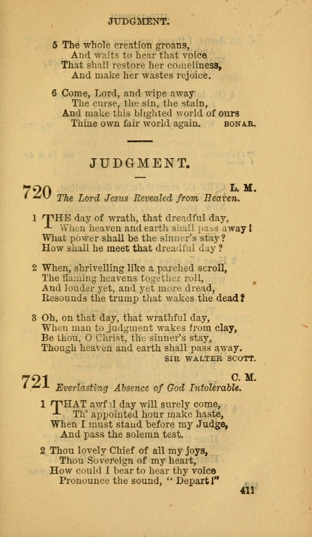 The Canadian Baptist Hymn Book page 411