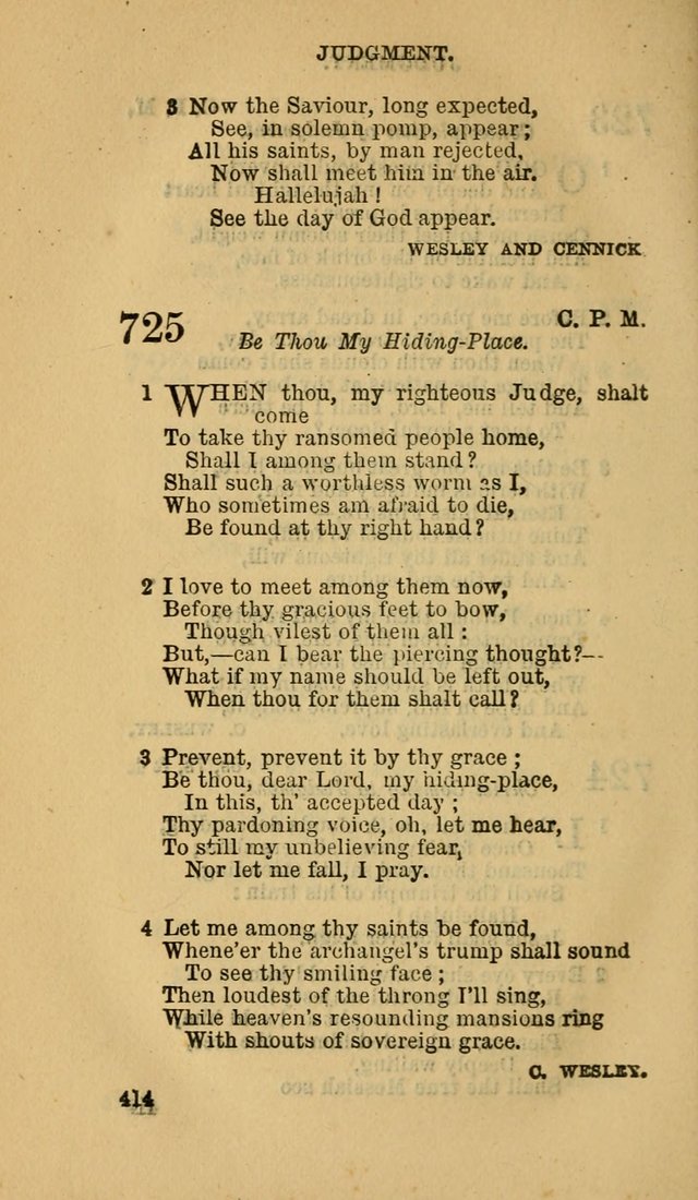 The Canadian Baptist Hymn Book page 414