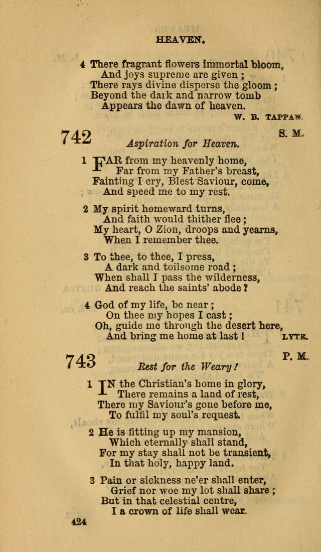 The Canadian Baptist Hymn Book page 424