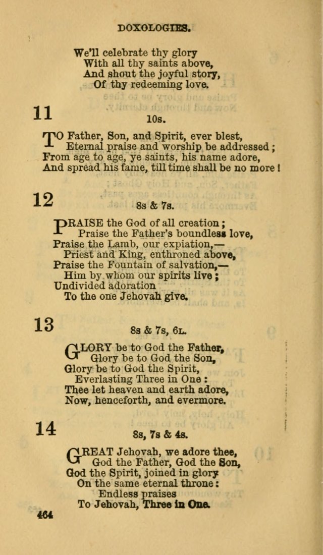 The Canadian Baptist Hymn Book page 464