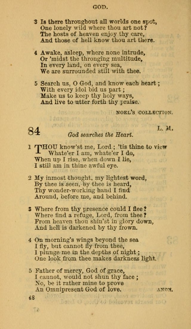 The Canadian Baptist Hymn Book page 48