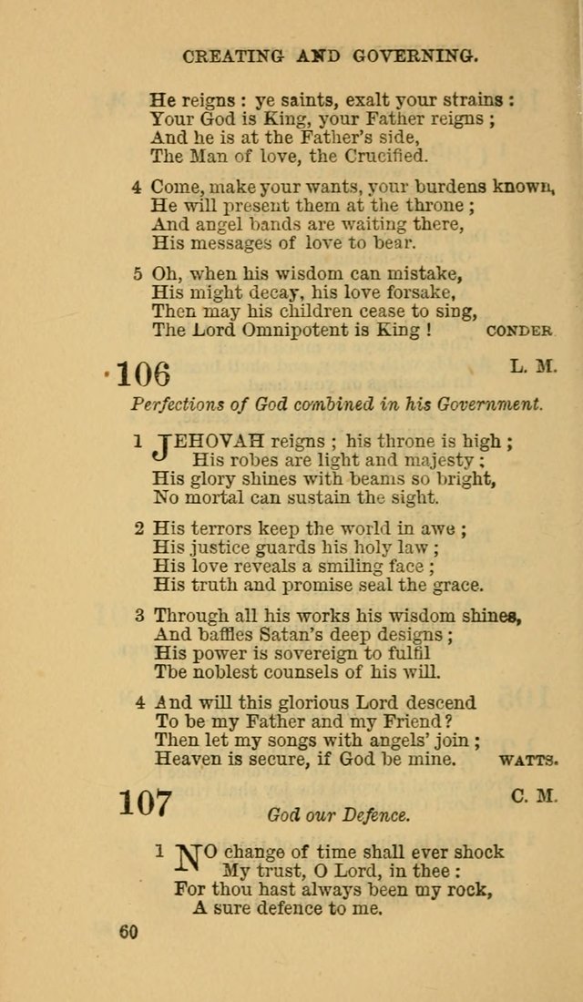 The Canadian Baptist Hymn Book page 60