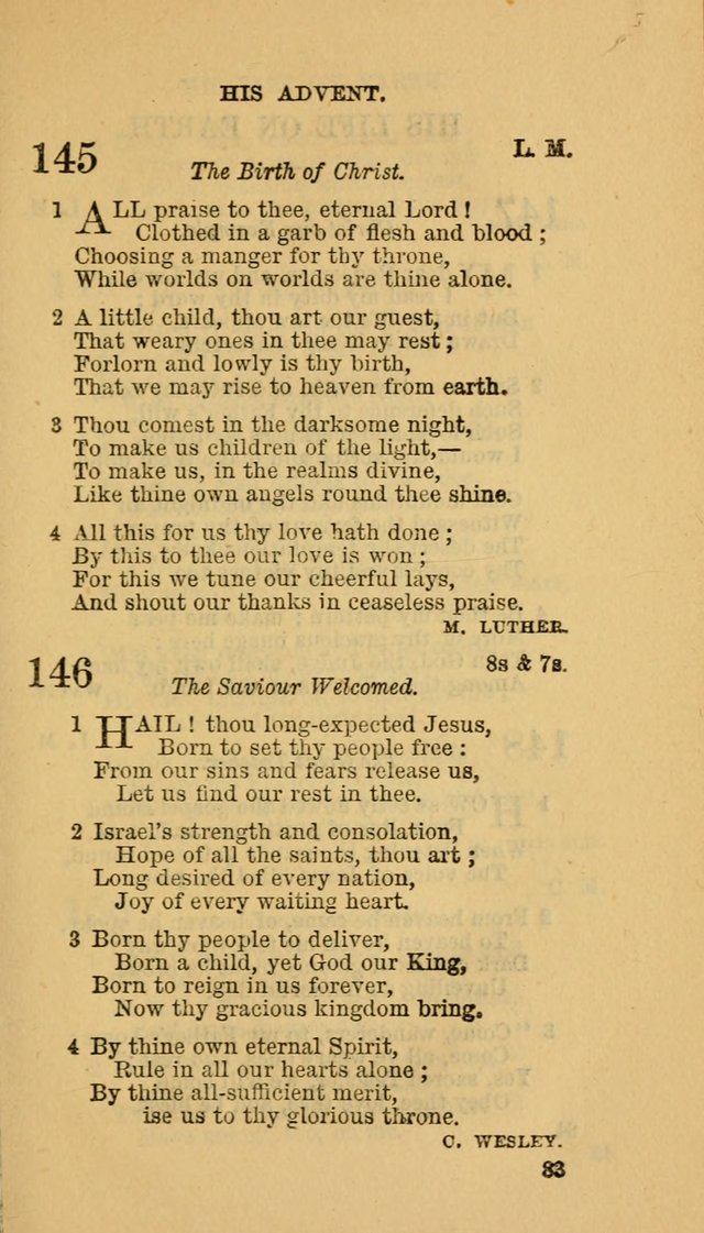 The Canadian Baptist Hymn Book page 83