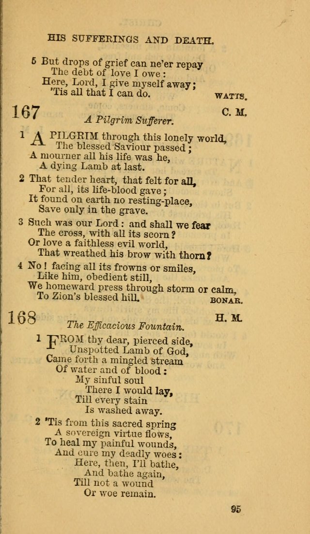 The Canadian Baptist Hymn Book page 95