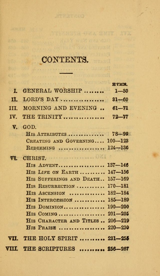 The Canadian Baptist Hymn Book page x