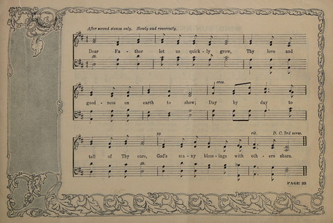 Carols: a Book of Songs and Services for the Beginners and Primary Grades of the Sunday School page 35