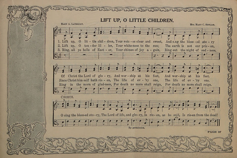 Carols: a Book of Songs and Services for the Beginners and Primary Grades of the Sunday School page 37