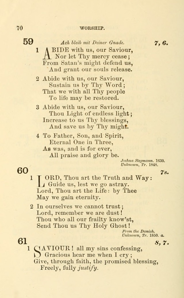 Church Book: for the use of Evangelical Lutheran congregations page 234