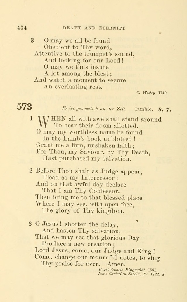 Church Book: for the use of Evangelical Lutheran congregations page 598