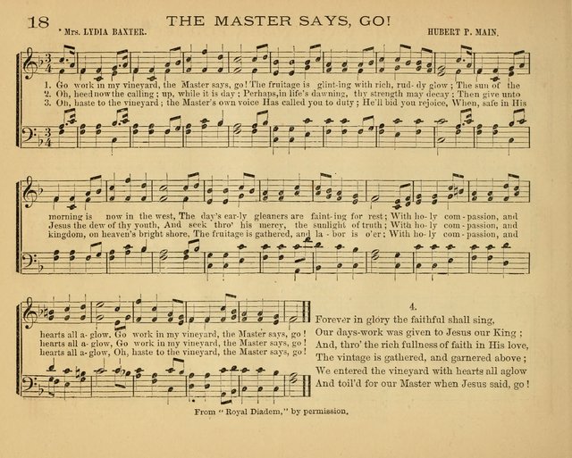 The Chautauqua Collection: a compilation of favorite Sunday school songs prepared for the use at the Chautatuqua Sunday School Teachers