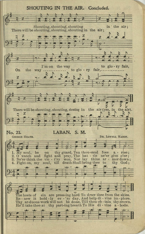 Carol Crown: for Sunday schools, revivals, singing schools, conventions page 23