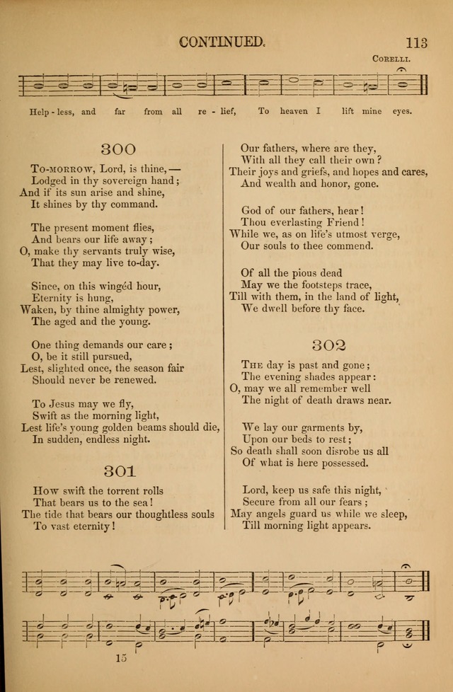 Church Choral-Book: containing tunes and hymns for congregational singing, and adapted to choirs and social worship page 113